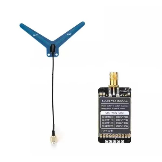 Huge Stock MATEK 1.2/1.3GHZ VTX-1G3SE /VRX-1G3-V2 Crossing Machine Video Transmitter Module